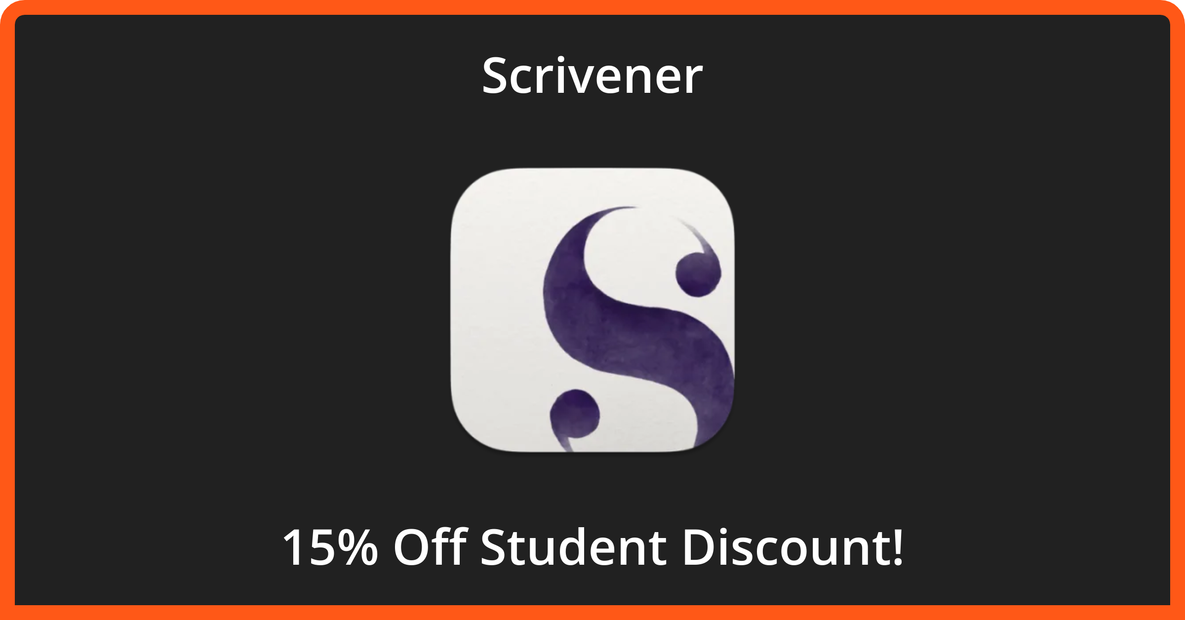 15 Off Scrivener Student Discount April 2024